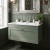 Old London Ashwick 800mm 1-Drawer Wall Hung Vanity Unit with Stone Basin | Thumbnail Image
