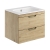 Orbit Aubrey 600mm 2-Drawer Wall Hung Vanity Unit