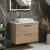 Orbit Aubrey 600mm 2-Drawer Wall Hung Countertop Vanity Unit | Thumbnail Image