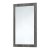 Orbit Wood Frame Bathroom Mirror 800mm H x 500mm W - Avola Grey