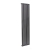 Orbit Bravo Single Designer Vertical Radiator 1800mm H x 408mm W - Anthracite