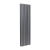 Orbit Bravo Double Designer Vertical Radiator 1800mm H x 476mm W - Anthracite | Thumbnail Image