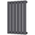Orbit Bravo Single Designer Horizontal Radiator 600mm H x 410mm W - Anthracite