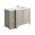 Orbit Brunswick Vanity Unit with Worktop and Basin 1200mm Wide