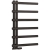 Orbit Carlo Designer Heated Towel Rail 850mm H x 500mm W - Anthracite | Thumbnail Image