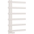Orbit Carlo Designer Heated Towel Rail 850mm H x 500mm W - White | Thumbnail Image