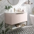 Orbit Chevron 800mm 1-Drawer Wall Hung Vanity Unit | Thumbnail Image