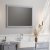 Orbit Classica Traditional Bathroom Mirror 900mm H x 600mm W - Chalk White