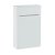 Orbit Contour Back to Wall WC Unit 500mm Wide - Gloss White