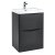 Orbit Contour 600mm 2-Drawer Floor Standing Vanity Unit