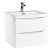 Orbit Contour 600mm 2-Drawer Wall Hung Vanity Unit