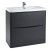 Orbit Contour 900mm 2-Drawer Floor Standing Vanity Unit