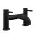 Orbit Core Bath Filler Tap Pillar Mounted - Matt Black
