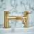 Orbit Core Bath Filler Tap Pillar Mounted - Brushed Brass