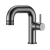 Orbit Core Side Lever Mono Basin Mixer Tap - Gunmetal