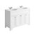 Orbit Harrogate Dutchy Vanity Units with Worktop and Double Basin 1200mm Wide