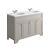 Orbit Harrogate Dutchy Vanity Units with Worktop and Double Basin 1200mm Wide