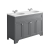 Orbit Harrogate Dutchy Vanity Units with Worktop and Double Basin 1200mm Wide
