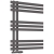 Orbit Elizabeth Designer Heated Towel Rail 800mm H x 600mm W - Carbon Anthracite | Thumbnail Image