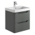 Orbit Ella 600mm 2-Drawer Wall Hung Vanity Unit