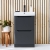 Orbit Ella 600mm 2-Drawer Floor Standing Vanity Unit | Thumbnail Image