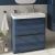 Orbit Ella 800mm 2-Drawer Floor Standing Vanity Unit | Thumbnail Image