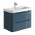Orbit Ella 800mm 2-Drawer Wall Hung Vanity Unit | Thumbnail Image