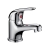 Orbit Entry Mono Basin Mixer Tap with Push Button Waste 40mm - Chrome