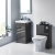 Orbit Eve 600mm 2-Door Floor Standing Vanity Unit