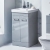 Orbit Eve 600mm 2-Door Floor Standing Vanity Unit