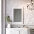 Orbit Harrogate Bathroom Mirror 900mm H x 600mm W - Arctic White | Thumbnail Image