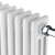 Orbit Harrogate Radiator Heated Towel Rail 952mm H x 659mm W - White/Chrome