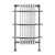 Orbit Huby Radiator Heated Towel Rail 1000mm H x 635mm W - White/Chrome