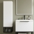 Orbit Illumo 300mm Wall Hung 1-Door Tall Storage Unit | Thumbnail Image