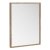 Orbit Illumo Bathroom Mirror 600mm H x 800mm W - Rustic Oak