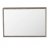 Orbit Illumo Bathroom Mirror 600mm H x 800mm W - Grey Oak