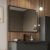 Orbit Illumo Bathroom Mirror 600mm H x 800mm W - Matt Grey | Thumbnail Image