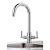 Orbit Kingston Kitchen Sink Mixer Tap Dual Handle - Chrome