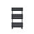 Orbit Life Flat Panel Heated Towel Rail 800mm H x 450mm W - Black | Thumbnail Image