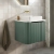 Orbit Linea Curve 600mm 1-Drawer Wall Hung Vanity Unit and Worktop with Basin | Thumbnail Image