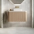 Orbit Linea Curve 900mm 1-Drawer Wall Hung Vanity Unit and Worktop with Basin | Thumbnail Image