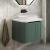 Orbit Linea Curve 1-Drawer Wall Hung Vanity Unit with Basin 600mm Wide | Thumbnail Image