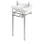 Orbit Harrogate Basin with Washstand 515mm Wide - 2 Tap Hole