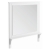Orbit Harrogate Bathroom Mirror 1440mm H x 1200mm W - Arctic White