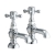 Orbit Harrogate Basin Taps Pair - Chrome