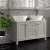Orbit Harrogate Montpelier Vanity Unit with Worktop 1200mm Wide and Two Countertop Basin - Dovetail Grey | Thumbnail Image