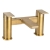 Orbit Muro Bath Filler Tap Pillar Mounted - Brushed Brass