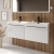 Orbit Muro 1200mm 2-Drawer Wall Hung Vanity Unit
