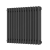 Orbit Noble 3-Column Designer Horizontal Radiator 600mm H x 650mm W - Anthracite | Thumbnail Image