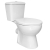 Orbit Pronto Close Coupled Toilet with Push Button Cistern - Soft Close Seat